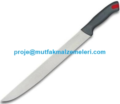 Kasap Et Bıçağı:Endüstriyel kullanıma uygun gastro kasap et bıçaklarından bu et bıçağının ölçüleri 30x350x2,5mm olup;bu kasap et bıçağı kasaplarda eti açmakta restoranlarda kullanılmaktadır - Kasap et bıçağı satışı 0212 2370750
