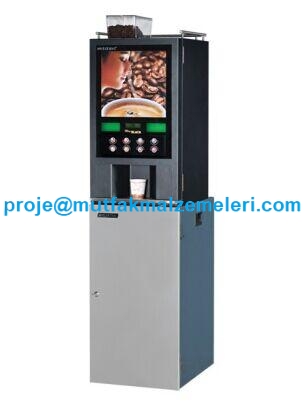 Hazır Kahve Makinesi:Endüstriyel kullanıma uygun hazır kahve pratik kahve otomatik kahve makinelerinden olan bu kendiliğinden değirmenli hazır kahve makinesi son derece kaliteli,sağlam ve güvenilirdir - Hazır kahve makinesi satış telefonu 0212 2370749